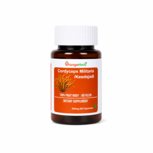 Cordyceps Militaris (Keedajadi) Capsules – 60 Veg Capsules | Orangeherb
